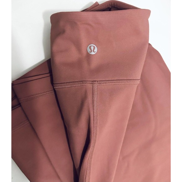 NWT Lululemon [8] Groove SHR Split-Hem Flare Nulu Pant Briar Rose LW5EVCS [$118] - Picture 8 of 16